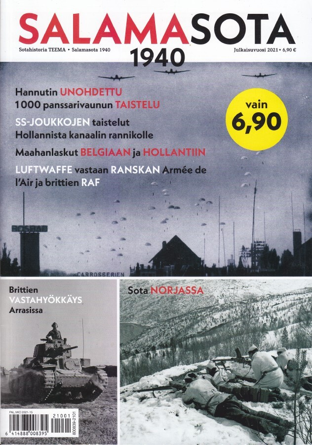 Sotahistoria Teema - Salamasota 1940 (julkaisuvuosi 2021)