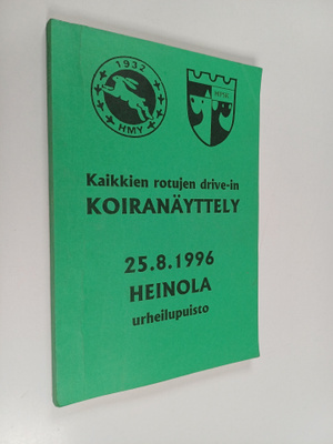 Kaikkien rotujen drive-in koiranäyttely Heinola 25.8.1996