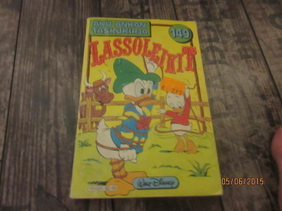 Aku Ankan taskukirja 149 - Lassoleikit (1.painos)