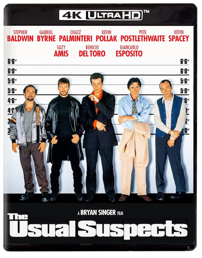 The Usual Suspects - Epäillyt (4K Ultra HD + Blu-ray)