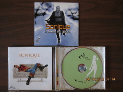 Sonique: Hear My Cry CD + It feels so good CDS