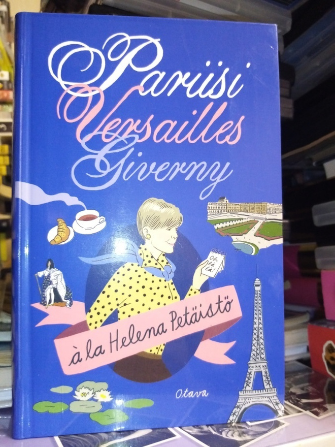 PETÄISTÖ :  PARIISI VERSAILLES GIVERNY ( SIS POSTIKULU )