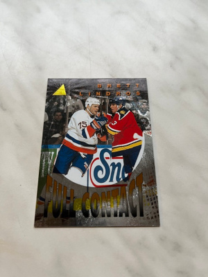1995-96 Pinnacle Full Contact Brett Lindros 7of12