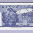 Singapore 1 Dollar v.1987 UNC P-18a - pikkukuva 2