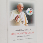 paavi Franciscus : Spes non confundit - Eikä toivo ole turha - pikkukuva 1