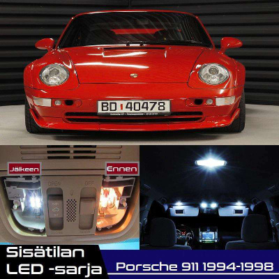 Porsche 911 (993) Sisätilan LED-sarja 6-osainen