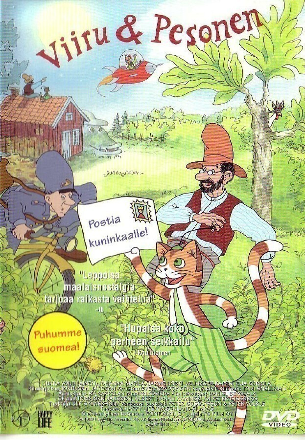 dvd, Viiru & Pesonen : Postia kuninkaalle! [piirretty]