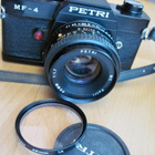 VANHA Kamera Petri MF-4 + Salamavalo ym SIISTI - pikkukuva 2