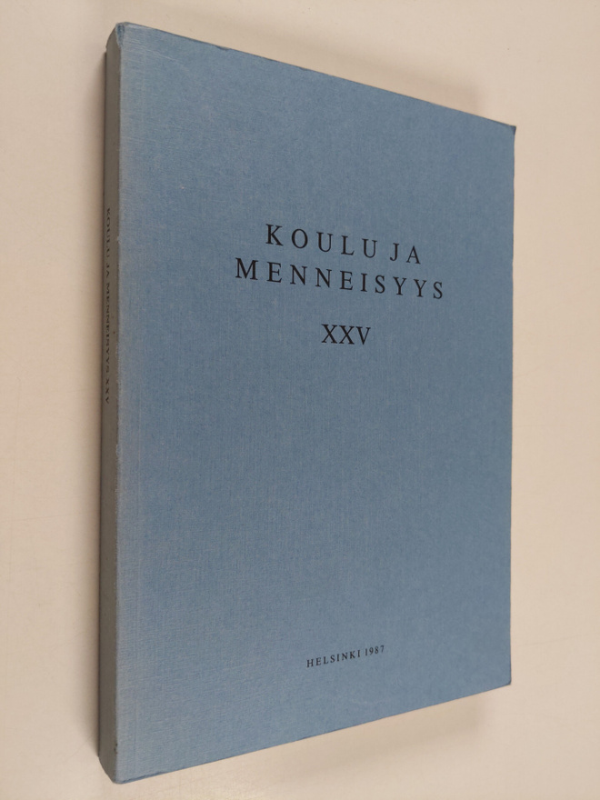 Koulu ja menneisyys 25 : 1987
