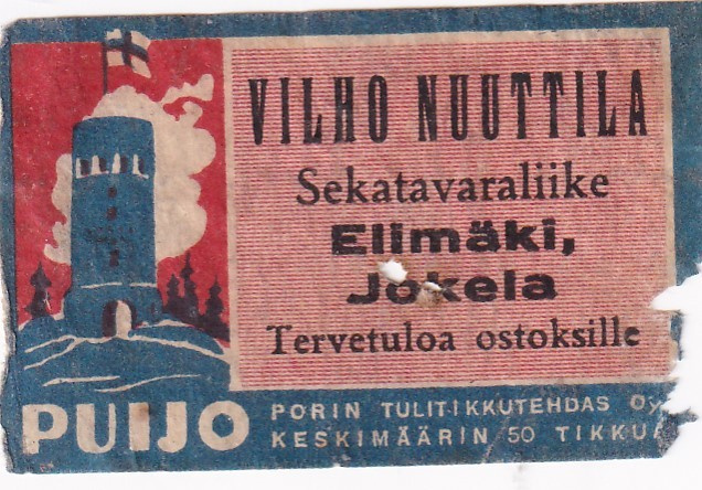 Elimäki, Jokela Vilho Nuuttila , PUIJO   b615