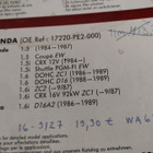 Ilmansuodatin Honda Civic ym. Champion U594 - pikkukuva 5