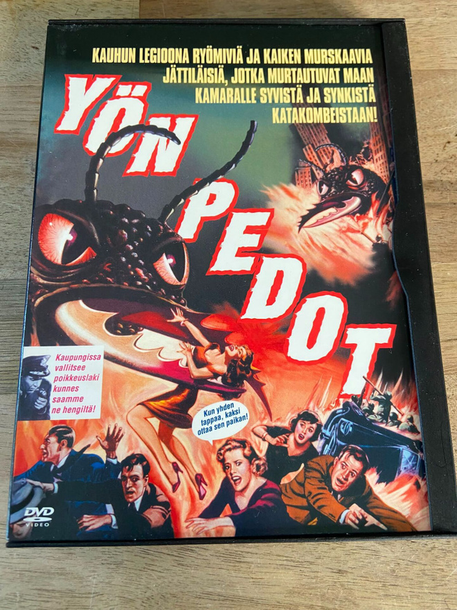 Yön pedot (1954) scifi/kauhu DVD