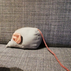 Käsintehty hiiri pehmo - pikkukuva 1