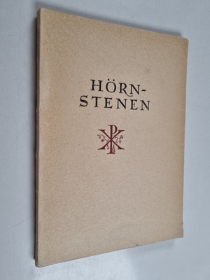 Gunnar Ekholm : Hörnstenen : dikter