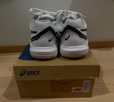 Asics Gel Delicate 8 clay 41,5 tenniskengät