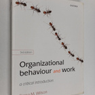 Fiona M. Wilson : Organizational behaviour and work : a c... - pikkukuva 1