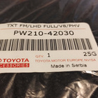 Toyota RAV4 tekstiilimatot, uudet - pikkukuva 3