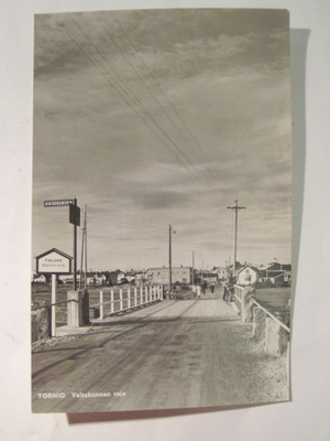 VANHA Postikortti Tornio 1930-l Alkup. Mallikappale