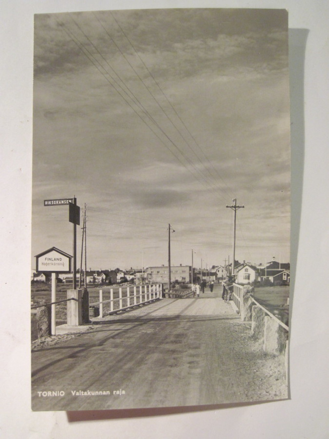 VANHA Postikortti Tornio 1930-l Alkup. Mallikappale