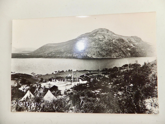 VANHA Postikortti Lappi Kilpisjärvi 1930-l