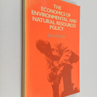 John Alfred Butlin : The Economics Of Environmental And N... - pikkukuva 1