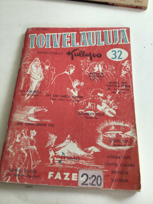 Toivelauluja no:32,1958
