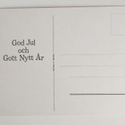 "Joulupukki matkaa porolla"-KULKEMATON POSTIKORTTI - pikkukuva 2