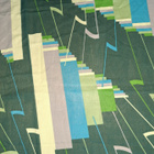 Ohut retro kangas 190x155cm - pikkukuva 2