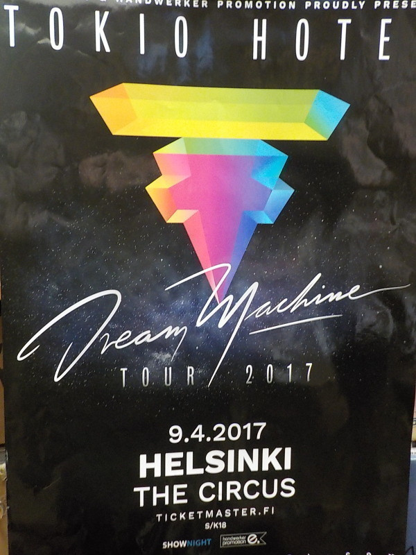 TOKIO HOTEL - DREAM MACHINE TOUR 2017 JULISTE