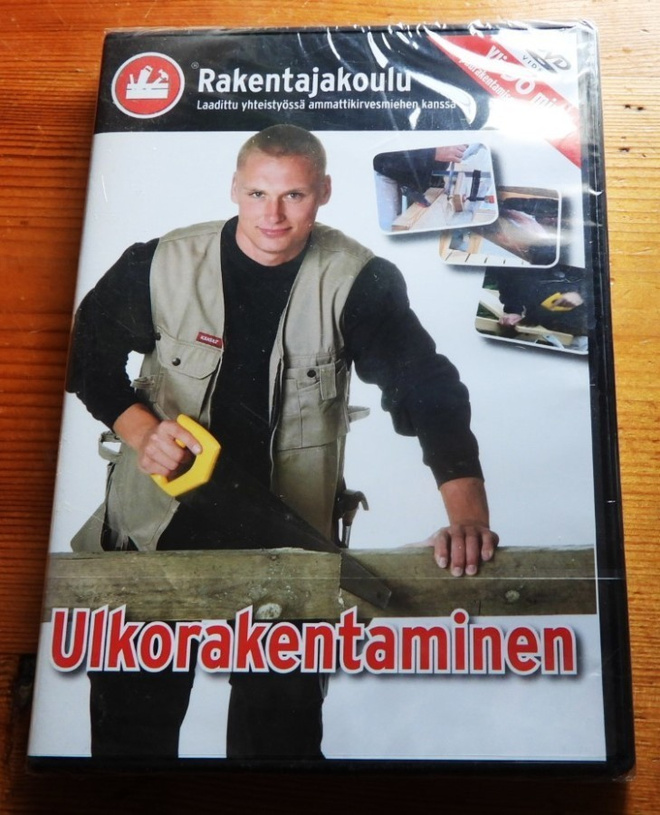 Rakentajakoulu : ULKORAKENTAMINEN uusi muovissa *DVD*