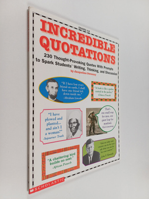 Jacqueline Sweeney : Incredible Quotations - 230 Thought-...