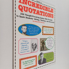 Jacqueline Sweeney : Incredible Quotations - 230 Thought-... - pikkukuva 1