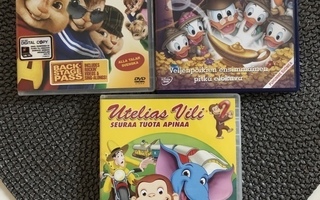 Setti: Utelias Vili, Kadonneen lampun metsästäjät yms.