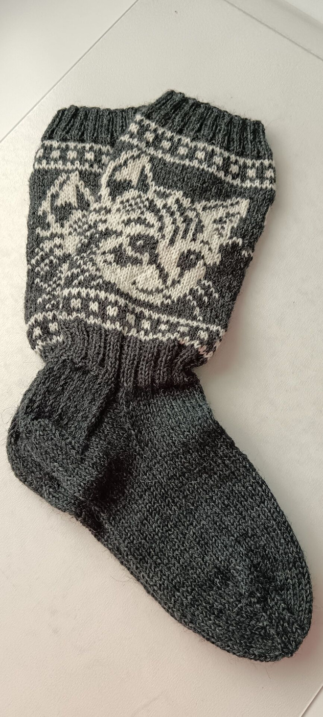 Kissa villasukat 40-41