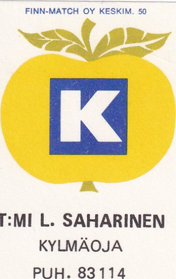 Kylmäoja, T:mi L. Saharinen    b597