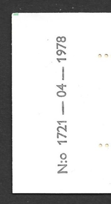 Automaattivihko AV 9 I 1721-04-1978 yEG ohjausviiva 1