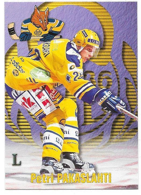1998-99 CardSet #176 Petri Pakaslahti Lukko
