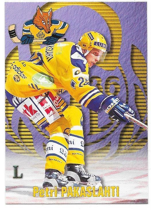 1998-99 CardSet #176 Petri Pakaslahti Lukko