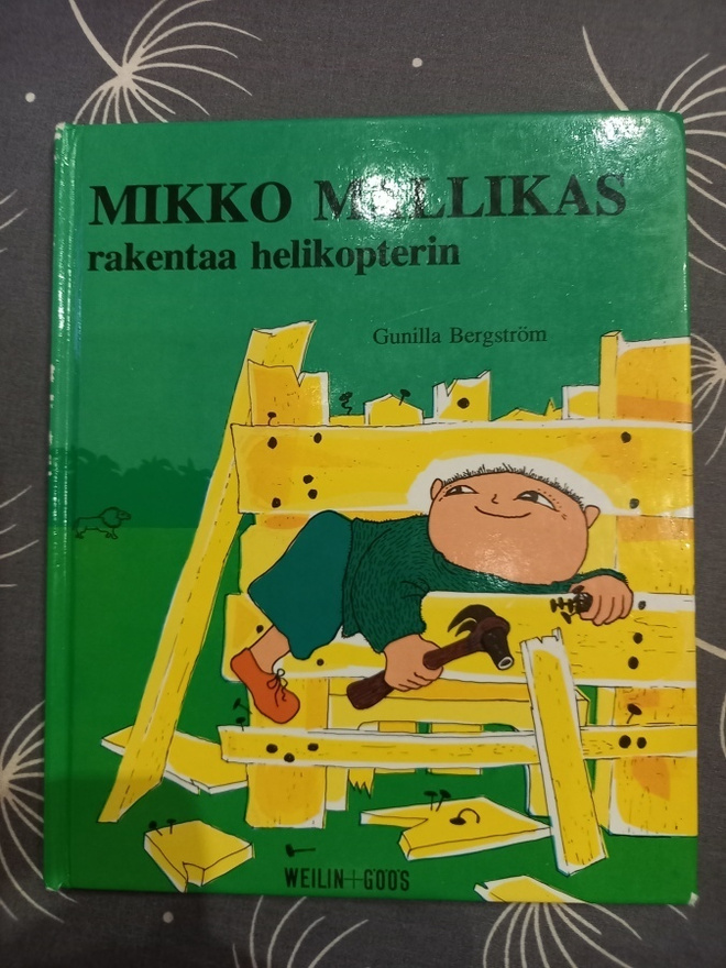 Gunilla Bergström: Mikko Mallikas rakentaa helikopterin