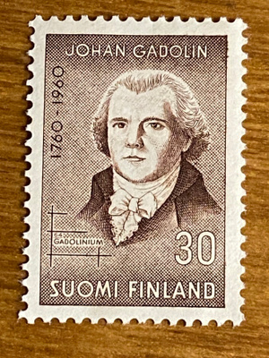 JOHAN GADOLININ SYNTYMÄSTÄ 200 VUOTTA**