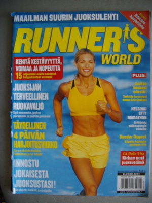 Runners World - elokuu 2003 (21.3)