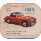 Kahvilappu OKA. AUSTIN HEALEY 100 - pikkukuva 1