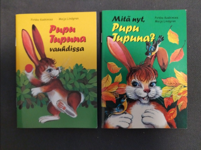 Pupu tupuna mini kirjat 2kpl