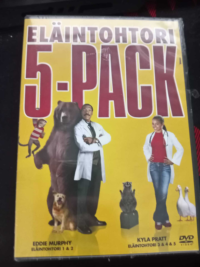Eläintohtori 5 pack DVD