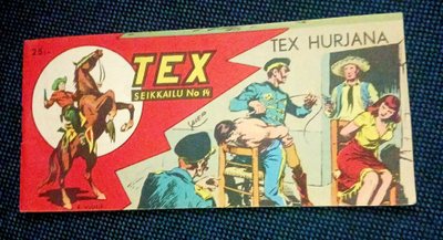 TEX SEIKKAILU No 14 4vsk. TEX HURJANA