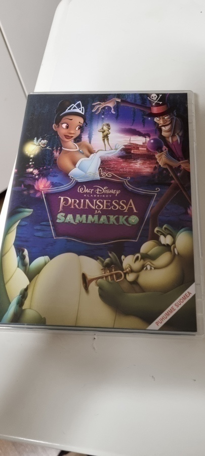 Prinsessa ja sammakko DVD