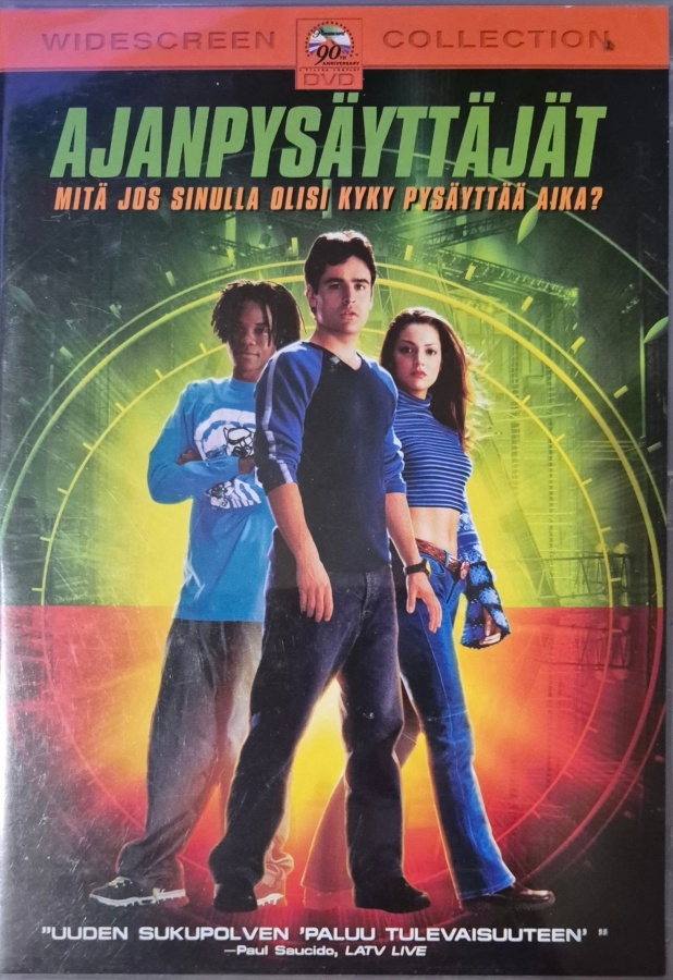 Ajanpysäyttäjät -DVD