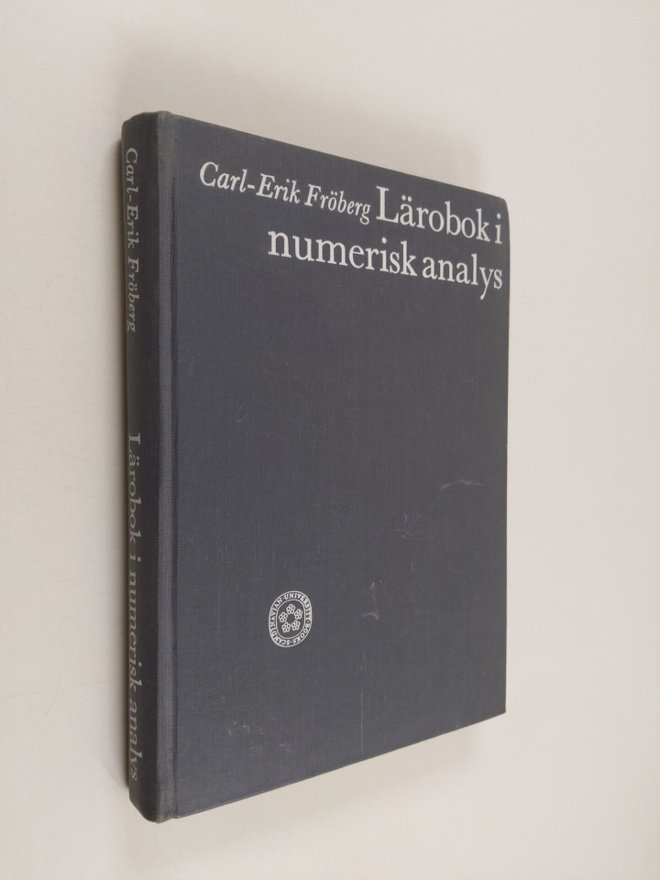 Carl Erik Fröberg : Lärobok i numerisk analys
