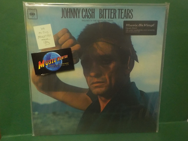 JOHNNY CASH - BITTER TEARS UUSI EU 2015 LP