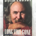 David Crosby: Long Time Gone kirja, 1988, 1. painos - pikkukuva 1